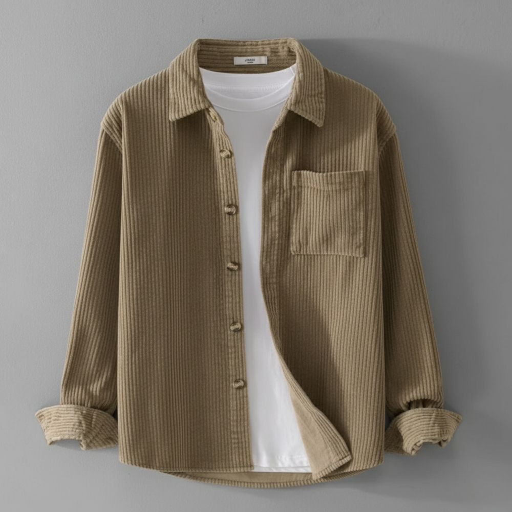 Rafael™ | Camicia in velluto a coste