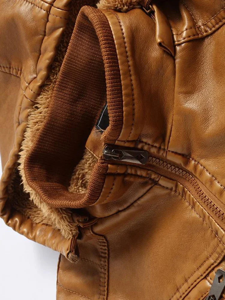 Solena Milano™ | Giacca in Pelle di Lusso Verona