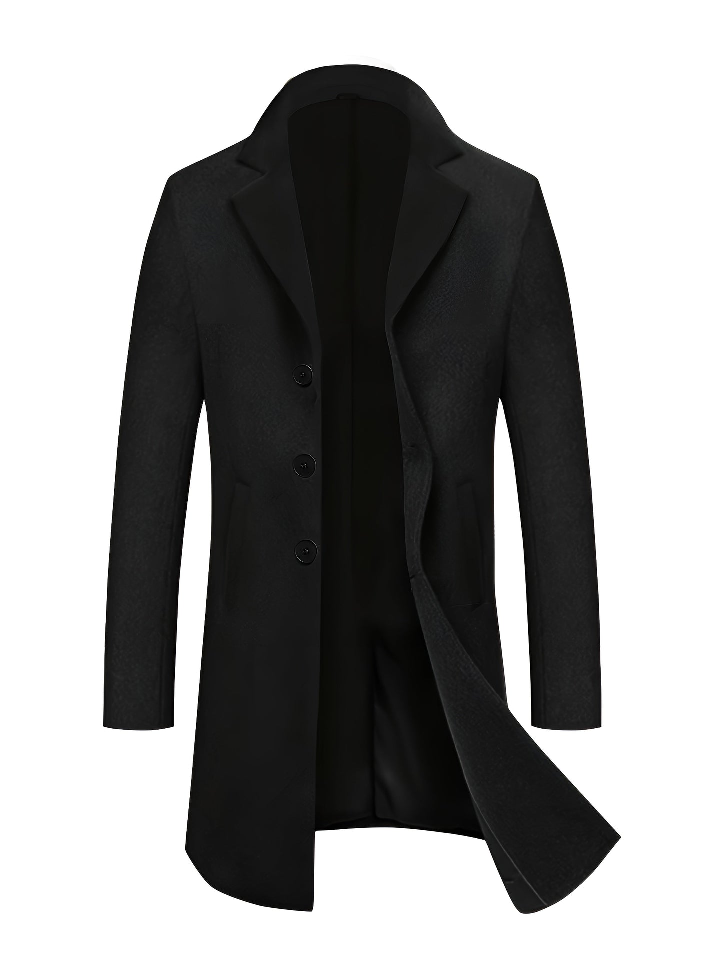 Solena™ | Cappotto Iconico Uomo Nero