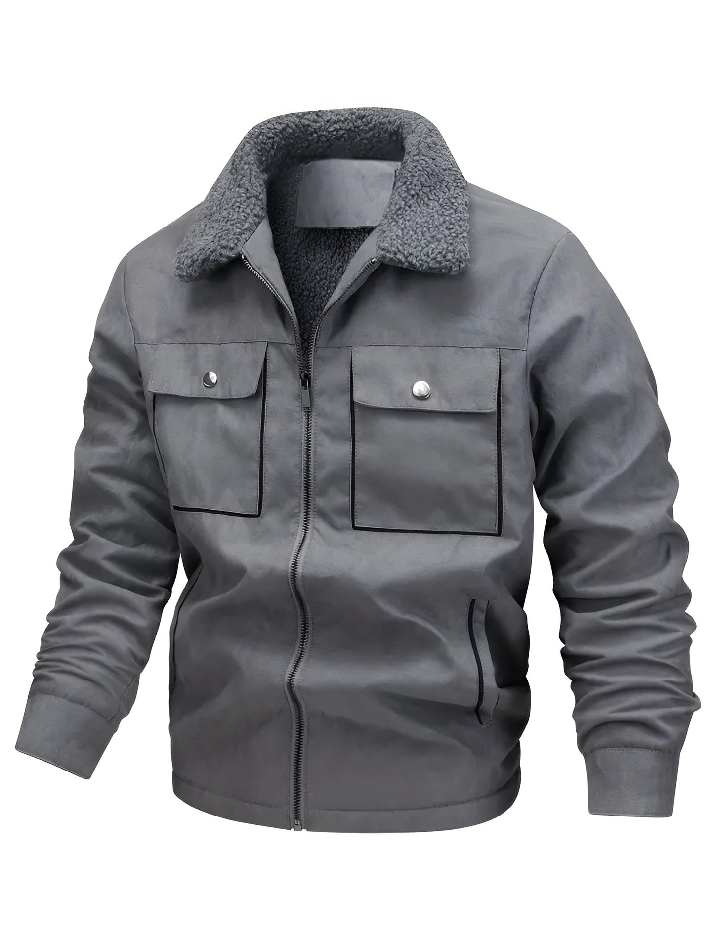 Solena™ | Giacca Uomo Foderata in Sherpa