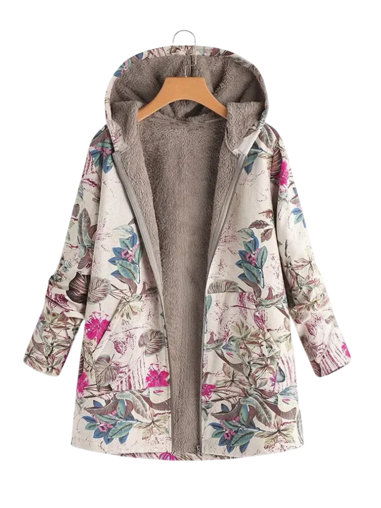 Aurora | Chaqueta Estampada Acolchada y Confortable
