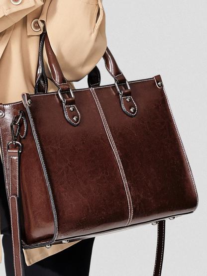 Elegante Borsa a Mano in Pelle di Alta Qualità Sophie