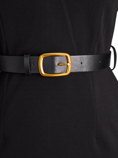 Gwen | Vestido Cruzado Elegante con Cinturón