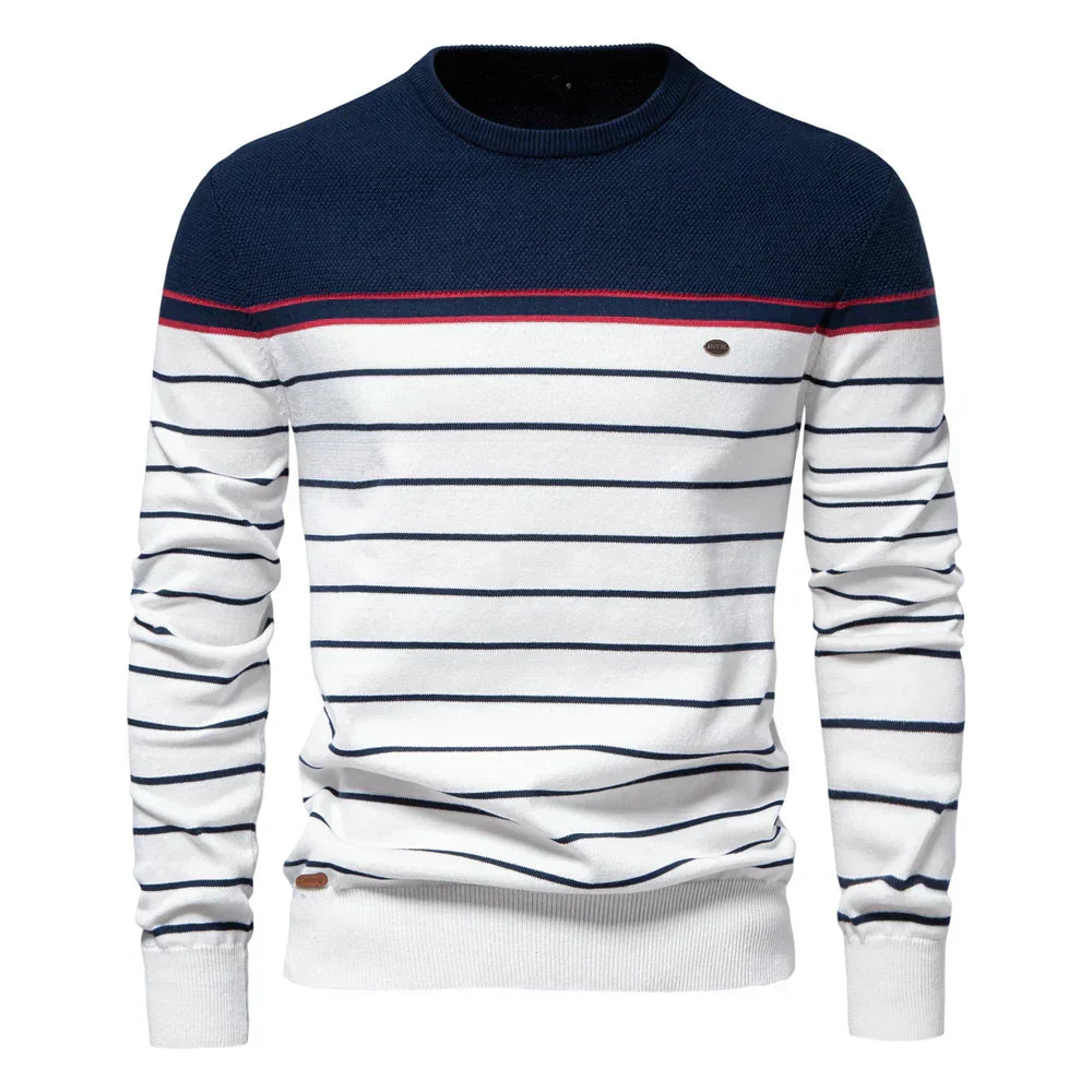 MIRAVO | Maglione da uomo con motivo a righe