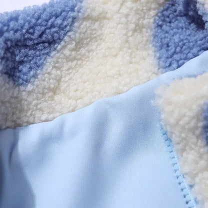 Katharina | Giacca Reversibile Morbida a Cuori