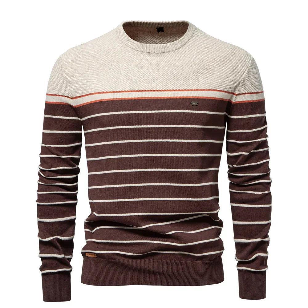 MIRAVO | Maglione da uomo con motivo a righe