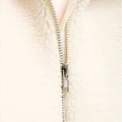 Solena™ | Giacca con Colletto e Zip Morbida