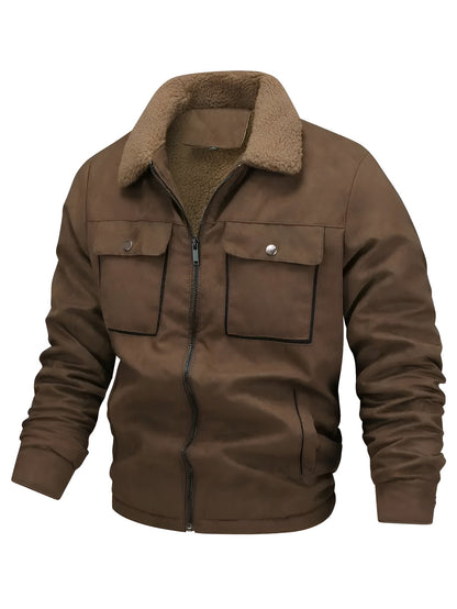 Solena™ | Giacca Uomo Foderata in Sherpa