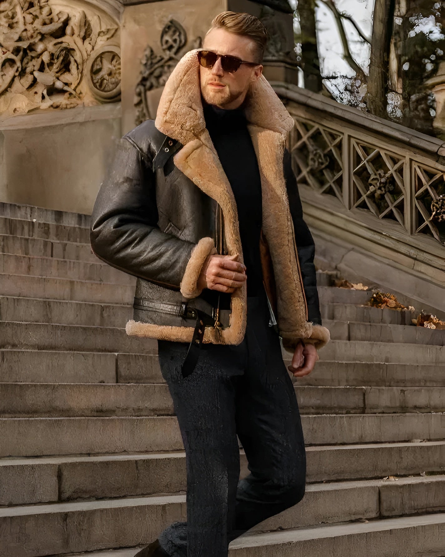 Solena™ | Giacca in Pelle Moderna con Fodera