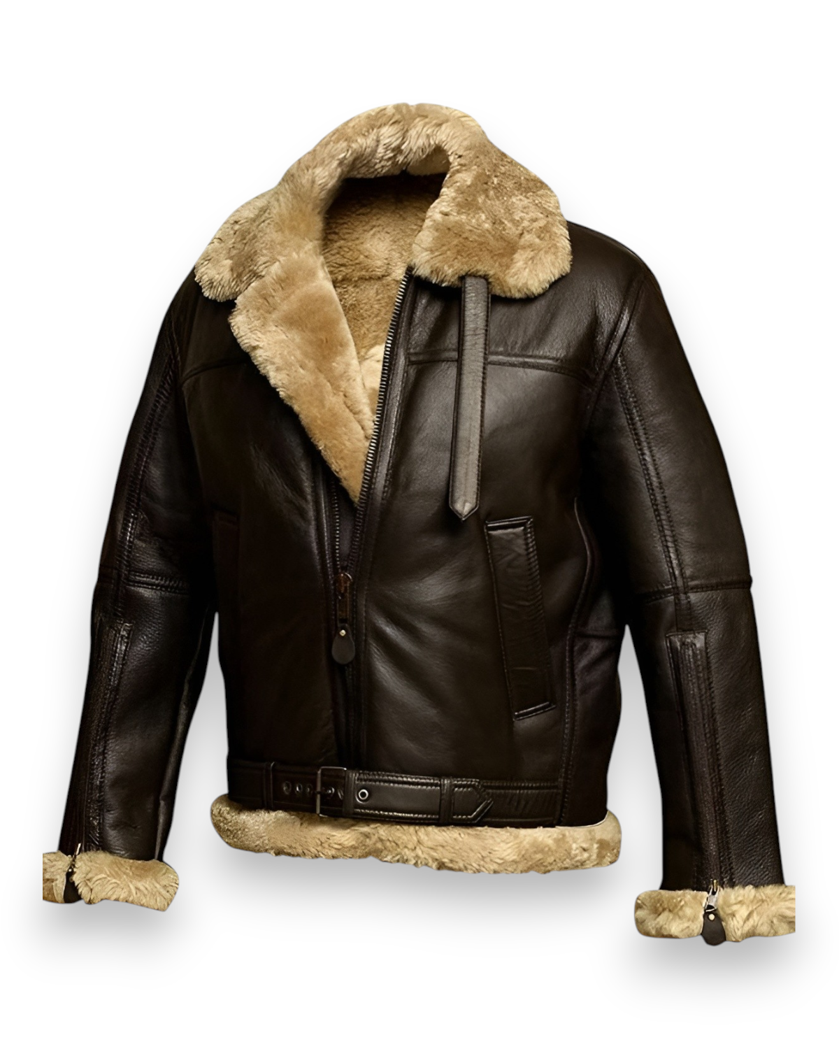 Solena™ | Giacca in Pelle Moderna con Fodera